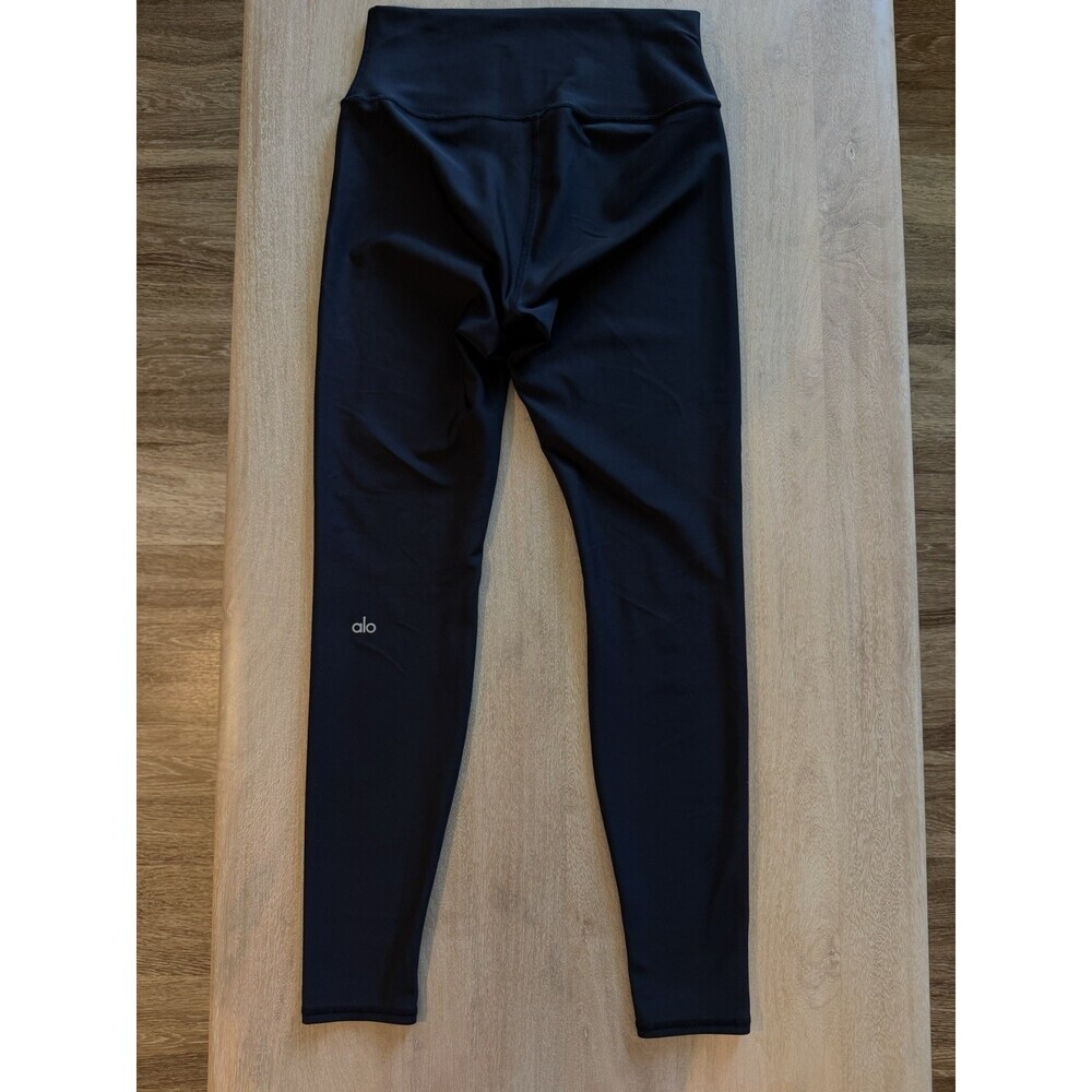 Alo Yoga High-Waist Airlift Legging in Black Full Length Size Large - Picture 5 of 7